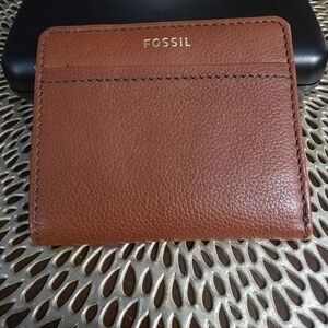 Fossil Brown Leather Wallet